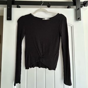 Black Sparkly Longsleeve